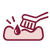 Less bleeding when you brush