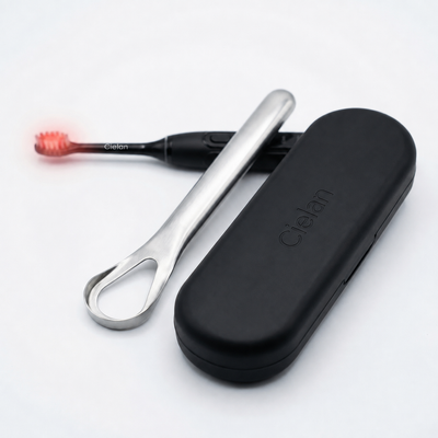 Tongue Scraper + Travel Case