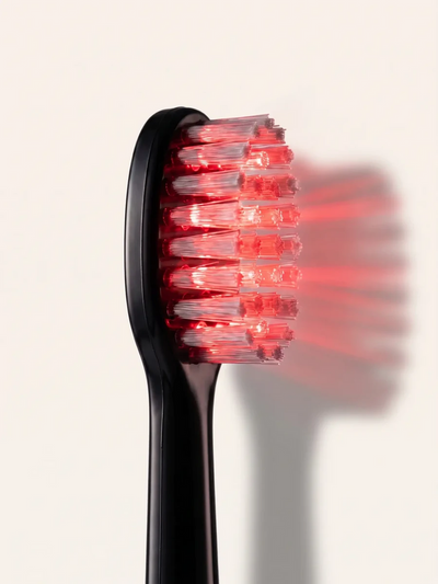 Light built into the brush head.