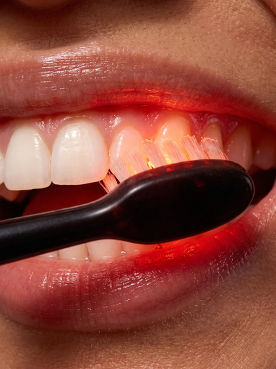 Treats your gums while you brush. No extra steps.